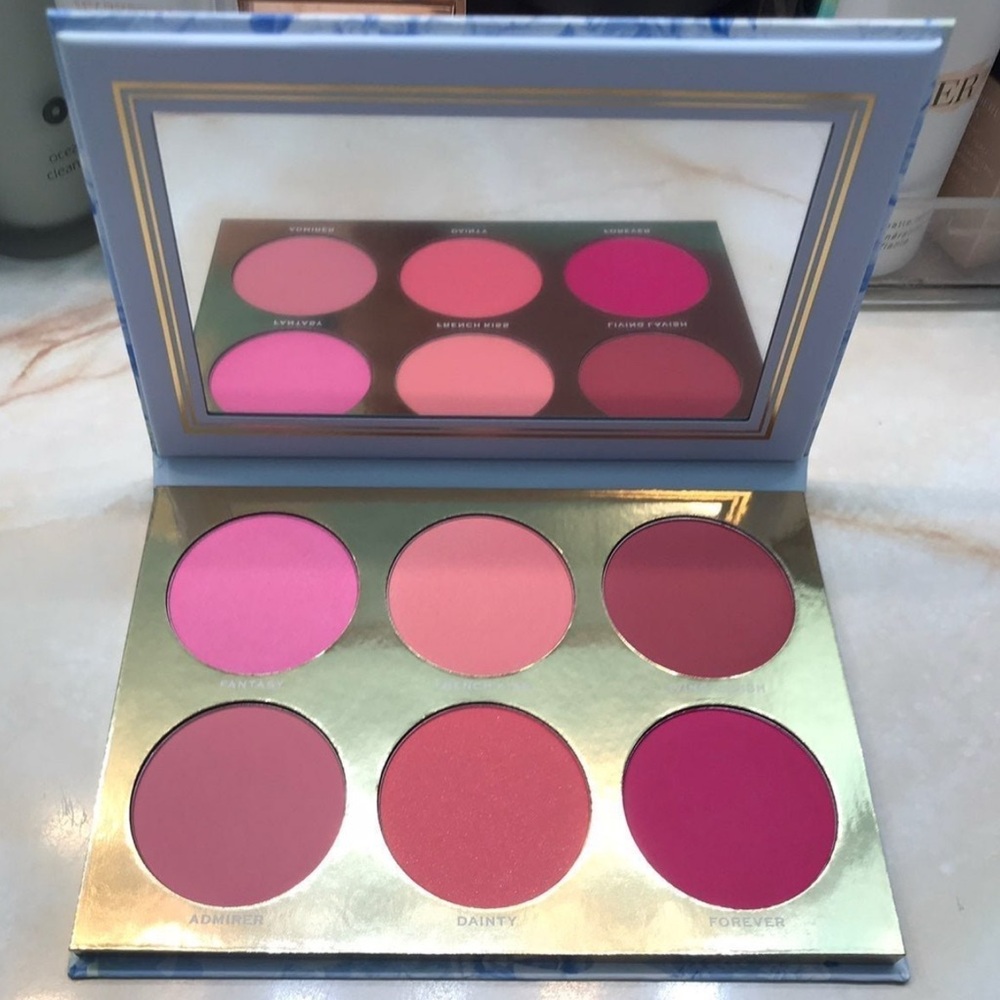 Jaclyn Cosmetics ~ ‘ROUGE AFFAIR’ Matte Blush Palette w/ Box ~ Full Size 28.8 g - Picture 14 of 16